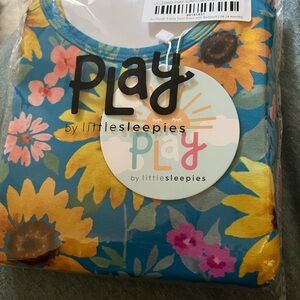 Little Sleepies Sunflower and Floral Pajama Set